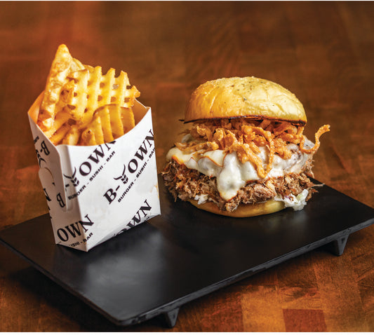 Pulled pork sandwich